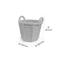 Find Your Perfect Mainstays Rope Storage Basket, Grey