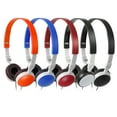 thumbnail image 3 of Bulk Kid Headphones 10 Pack Muti-color Keewonda on Ear Headsets Classroom Earbuds for Schools, 3 of 8