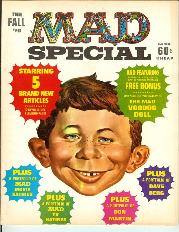 MAD Magazine Vintage Collectible HIGH GRADE Super Special Fall 1970
