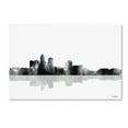 thumbnail image 2 of Trademark Fine Art "Des Moines Iowa Skyline BG-1" Canvas Art by Marlene Watson, 2 of 4