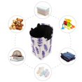 thumbnail image 7 of Yayeee Freestanding Laundry Hamper with Handle Collapsible Large Storage Basket for Clothes, Lavender Pattern, 7 of 7