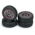 thumbnail image 3 of 4Pack 1:24 Beadlock Tires/Wheels Rim For Axial SCX24 90081 00001 00002 Accessories, 3 of 5