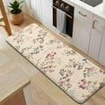 thumbnail image 5 of Pioneer Flower Floral Print Pattern Kitchen Rug Mat,Kitchen Runner Rugs Non Skid Washable,Decorative Kitchen Floor Mats for Kitchen,Sink,Laundry,17"x47.2", 5 of 7