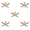 thumbnail image 1 of Bearachild 1/12 Scale Ceiling Lamp LED Frosted Fan Light Lampshade Ceiling Type2 NO2, 1 of 1