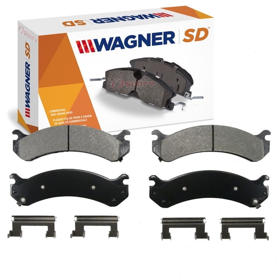 Wagner Front SD Disc Brake Pad Set compatible with GMC Sierra 3500 HD 2007-2010