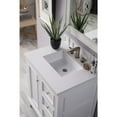 thumbnail image 2 of James Martin Vanities 30" Single Vanity, Bright White w/ 3 CM White Zeus Quartz Top, 2 of 5