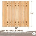 thumbnail image 6 of Tirrinia 26" x 26" x 16.7" Foldable Picnic Table with Carrying Bag + Free Picnic Pad, Outdoor Table, 6 of 7