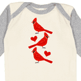 thumbnail image 4 of Inktastic Cardinal Cute Bird Watching Boys or Girls Long Sleeve Baby Bodysuit, 4 of 5