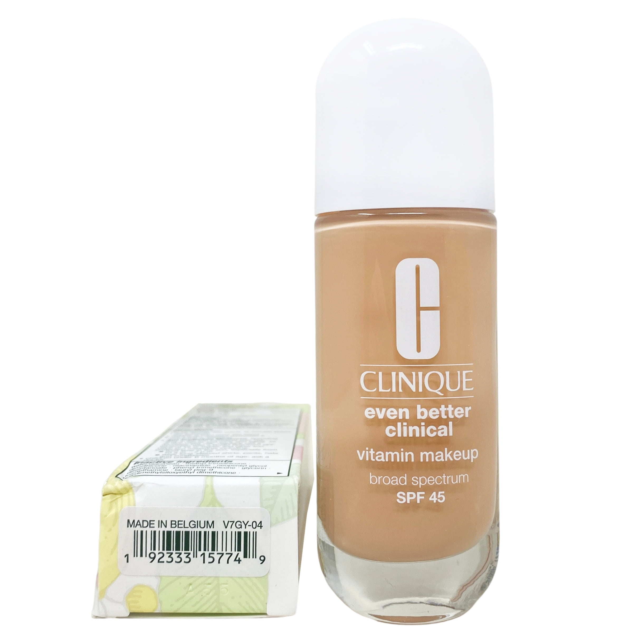 Clinique Even Better Clinical Vitamin Makeup Broad Spectrum SPF 45 Foundation - Light Cool 3 ( 1 fl oz / 30 mL ).