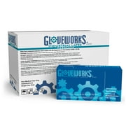 GLOVEWORKS Ivory Latex Disposable Gloves, 4 Mil, Powdered, Small, 1000