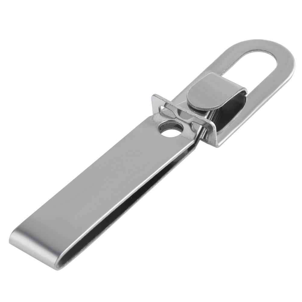 Mini Stainless Steel Forceps Outdoor Travel Survival Tool Key Ring Tweezers 