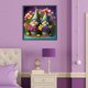 thumbnail image 5 of Pintura de diamante 5D DIY, kit de gnomo de taladro redondo completo, decoración del hogar, arte artesanal, 30x30cm, 5 of 9
