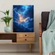 thumbnail image 5 of Qisvanset 12x16 Inch Starry Cloud Sky Canvas Wall Art, Dreamy Ethereal Heavenly Serene Interior Wall Decor, 5 of 8