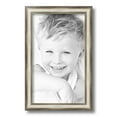 thumbnail image 2 of ArtToFrames 9x15" Antique Silver Panel Picture Frame, Silver Wood Poster Frame, with Regular Glass and 2 (FBPL-4760), 2 of 7