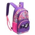 thumbnail image 2 of Small Backpack, School Bag Wear Resistant  Decoration  For Daily Use ANGGREK Púrpura+Rosa Fluorescente, 2 of 8