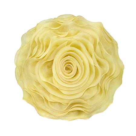 Beautiful Handmade 3d Rose With Custom Made Fabric Decorative