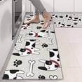 thumbnail image 2 of Kitchen Rugs Sets Of 2,Bulldog Dog Anti Fatigue Kitchen Mat Rugs Non Slip Washable,Decorative Kitchen Floor Mats for Kitchen,Sink,Laundry,17"X47", 2 of 5