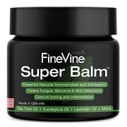 Antifungal Balm - Made in USA - Helps Treat Eczema, Ringworm, Jock Itch, Athletes Foot and Nail Fungal Infections - Best Ointment to Soothes Itchy, Scaly or Cracked Skin