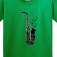 thumbnail image 4 of Inktastic Saxophone Musician Band Idea Youth T-Shirt, 4 of 5