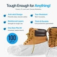 thumbnail image 4 of Premium Boot & Shoe Covers Disposable - Durable, Non-Slip, Water Resistant Protectors for Indoor & Outdoor, 4 of 4