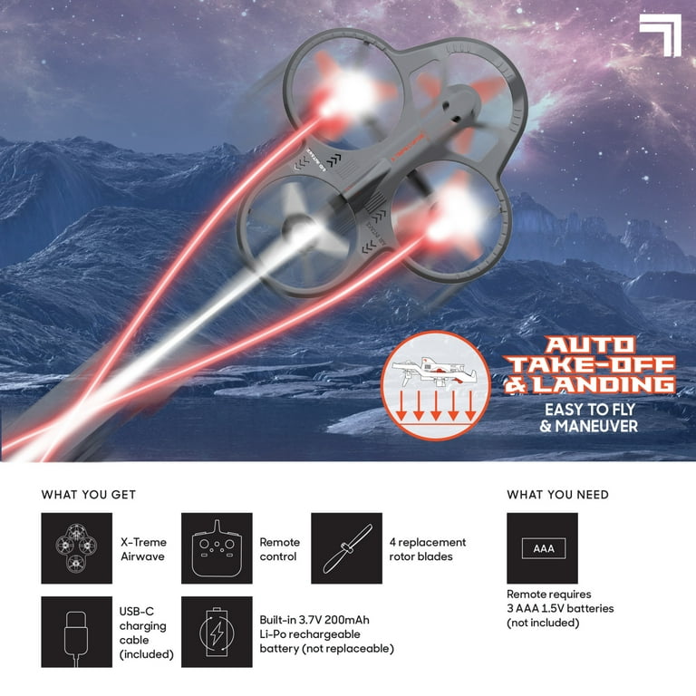 Sharper Image® X-Treme Airwave with 2.4 GHz Long Range Wireless