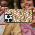 thumbnail image 4 of Summer Palm Trees for iPhone 12 Mini Case, Cute Aesthetic Lovely Pink Fashion Shock-Absorbent Protective,Black, 4 of 6
