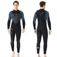 thumbnail image 2 of Men 3mm Neoprene Full-body Wetsuit with Back Zipper Diving Suit, 2 of 8