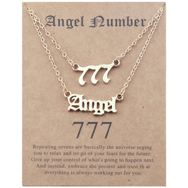 2 uds collar de número y ángel inglés antiguo joyería de numerología para mujer acero inoxidable chapado Wmkox8yi sjalhkljlk6319