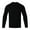 Black, variant on Black_Friday Clearance Clearance Clothes Under $5.00 Fayshow0 Men'S Quick Drying Loose Fitting Sports Fashion Long Sleeved Round Neck Top/Shirt,Black Xxl