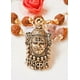 thumbnail image 2 of Kamada Combination of Shri mahakal gold necklace mala and Tulsi (basil) mala,Spritual Pendant Necklace for Women and Men, 2 of 3