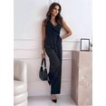thumbnail image 6 of Women Jumpsuits Sleeveless V Neck Elegant Dressy Casual Backless Romper Summer Outfits, 6 of 8