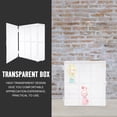 thumbnail image 2 of Weiweiguan 2pcs Desktop Doll Display Box Doll Toy Model Storage Box Doll Display Organizer, 2 of 7