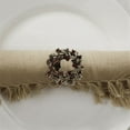 thumbnail image 5 of 24Pcs Christmas Wreath Napkin Rings Metal Napkin Buckle Napkin Holder Napkin Circle, 5 of 5