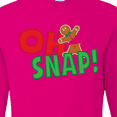 thumbnail image 4 of Inktastic Oh Snap Long Sleeve T-Shirt, 4 of 5