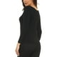 thumbnail image 3 of Camiseta interior térmica modal ultrafina para mujer con cuello redondo y mangas largas (L), 3 of 5