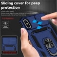 thumbnail image 5 of Estuche GANGXUN para iPhone X/Xs, soporte giratorio 360°, estilo mecánico y magnético, 5 of 5