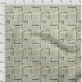 thumbnail image 4 of oneOone Rayon Light Yellow Fabric Text Sewing Material Print Fabric By The Yard 56 Inch Wide, 4 of 5