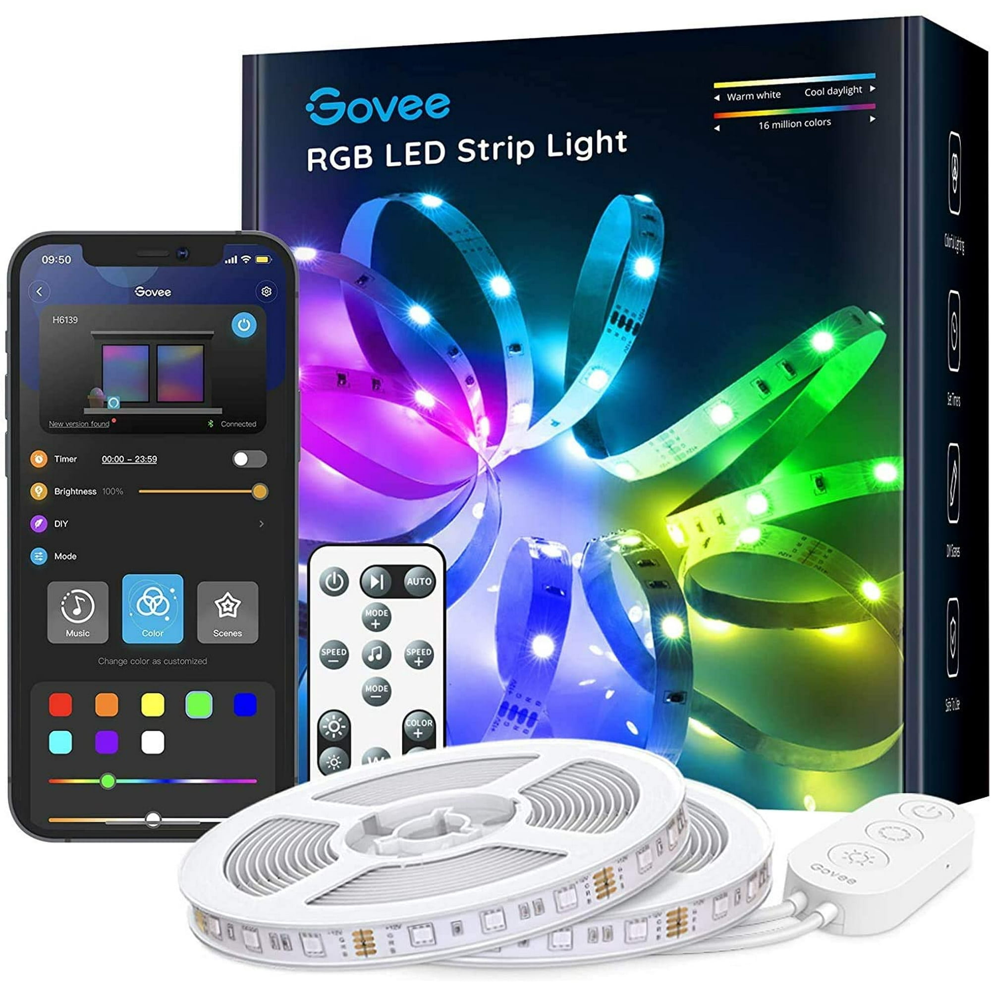 How To Install Govee Led Strip Lights On Ceiling