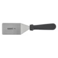 thumbnail image 3 of HUBERT® Spatula with Black Plastic Handle Stainless Steel - 4" L Blade, 3 of 3