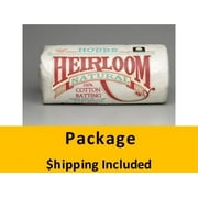 HNS36 Hobbs Heirloom 100% Natural Cotton w/ Scrim (Package, 1 yd x 45 in) shipping included*
