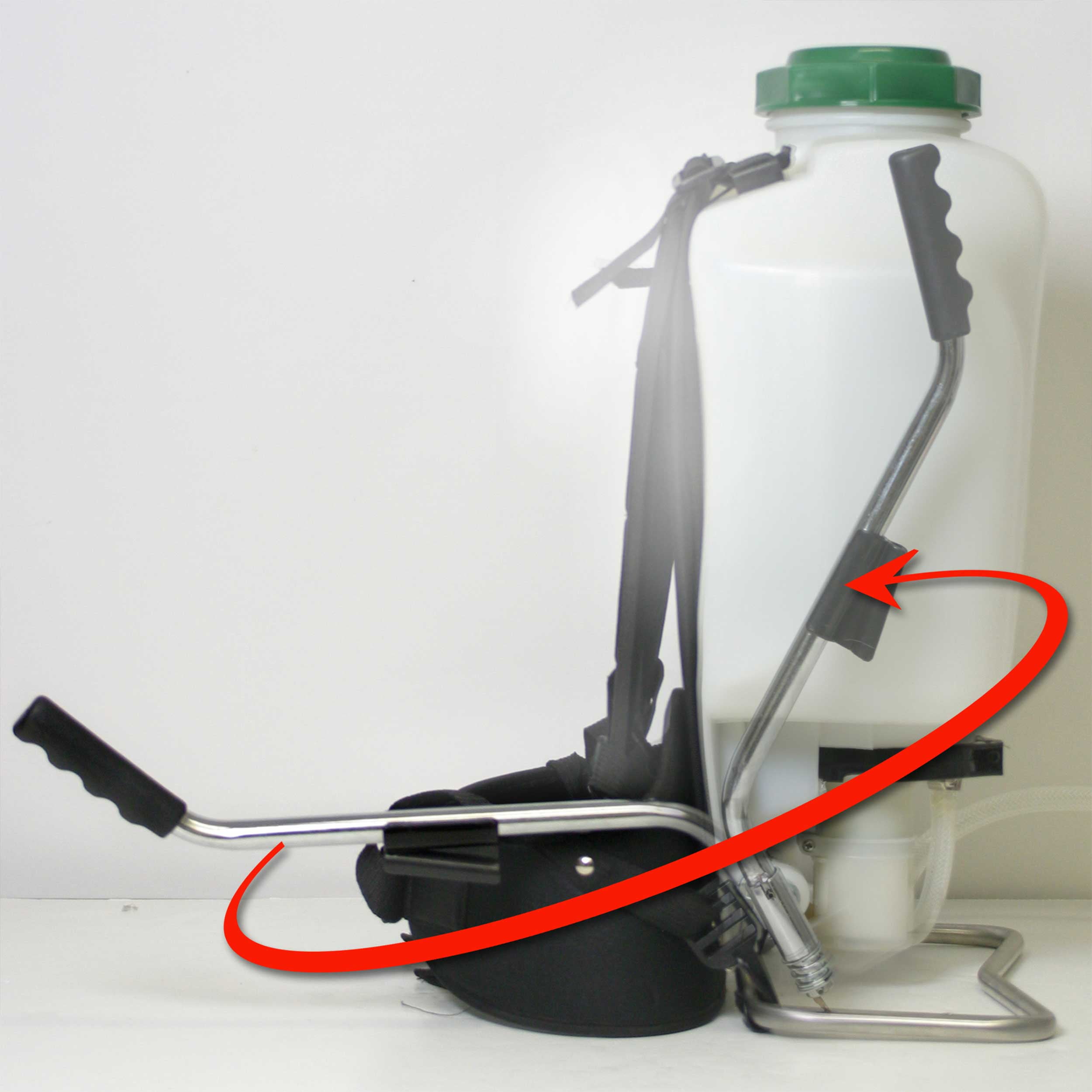 Chapin 62000: 4-gallon Tree & Turf Pro Commercial Backpack Sprayer, Control Flow Valve