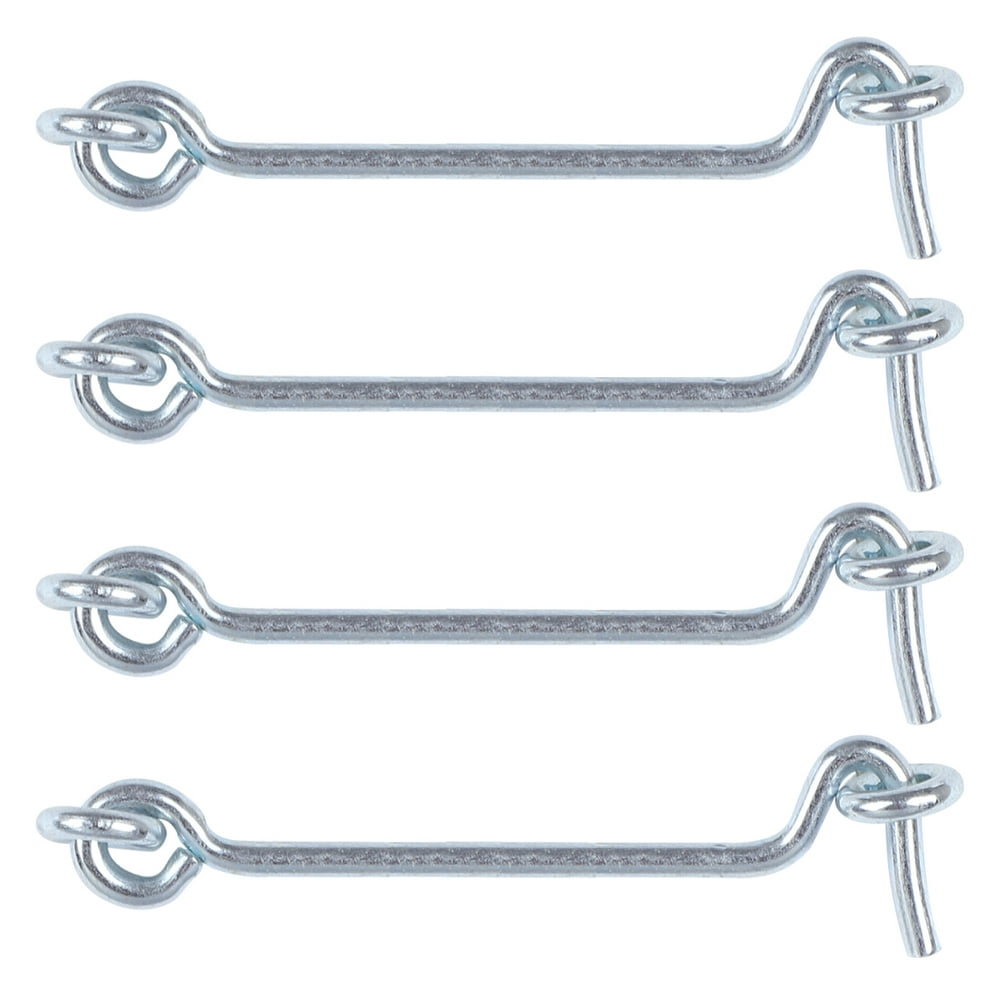 3 Inch Cabin Hook Plating Finish Galvanized Iron for Door Cupboard Shed