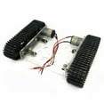 thumbnail image 3 of Kits De Manipuladores Montaje De Bricolaje Acrílico 33GB520 Motor DC9-12V Robot Tanque Coche Chasis Rastreador De Circuitos Kits Para Kits De Aprendiz Baoblaze Chasis de carro tanque, 3 of 8