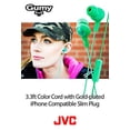 thumbnail image 4 of Jvc HAFR6D Gummy Plus High Quality Headphones, Orange, 4 of 4