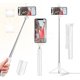 thumbnail image 1 of Selfie Stick, trípode retráctil de 40 pulgadas para teléfono con  remoto inalámbrico y luz, trípode portátil para selfie stick para fotografía, transmisión en vivo, grabación de video, 1 of 8