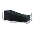 thumbnail image 2 of Pompotops Housse de Fauteuil Inclinable Imperméable pour Terrasse Extérieure en Solde, 2 of 2