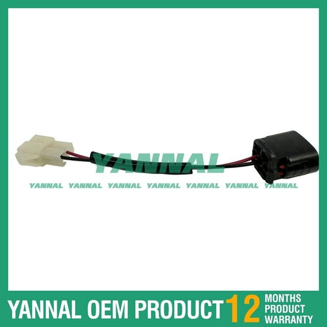 1G825-64012 Alternator Connector Plug for Kubota D1105 Engine Parts -