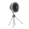 thumbnail image 4 of Ventilador de Camping, Ventilador de Escritorio con Luz Recargable USB, Ventilador de Luz para Tienda, Ventilador Portátil para Camping, Dormitorio, Gris, 4 of 9