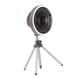 thumbnail image 4 of Ventilador de camping con luz, recargable, 3 velocidades ajustables, ventilador de escritorio, ventilador colgante Gris, 4 of 9