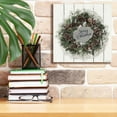 thumbnail image 6 of Epic Graffiti 'Merry Christmas Wreath' by Lori Deiter, Canvas Wall Art, 12"x12", 6 of 8